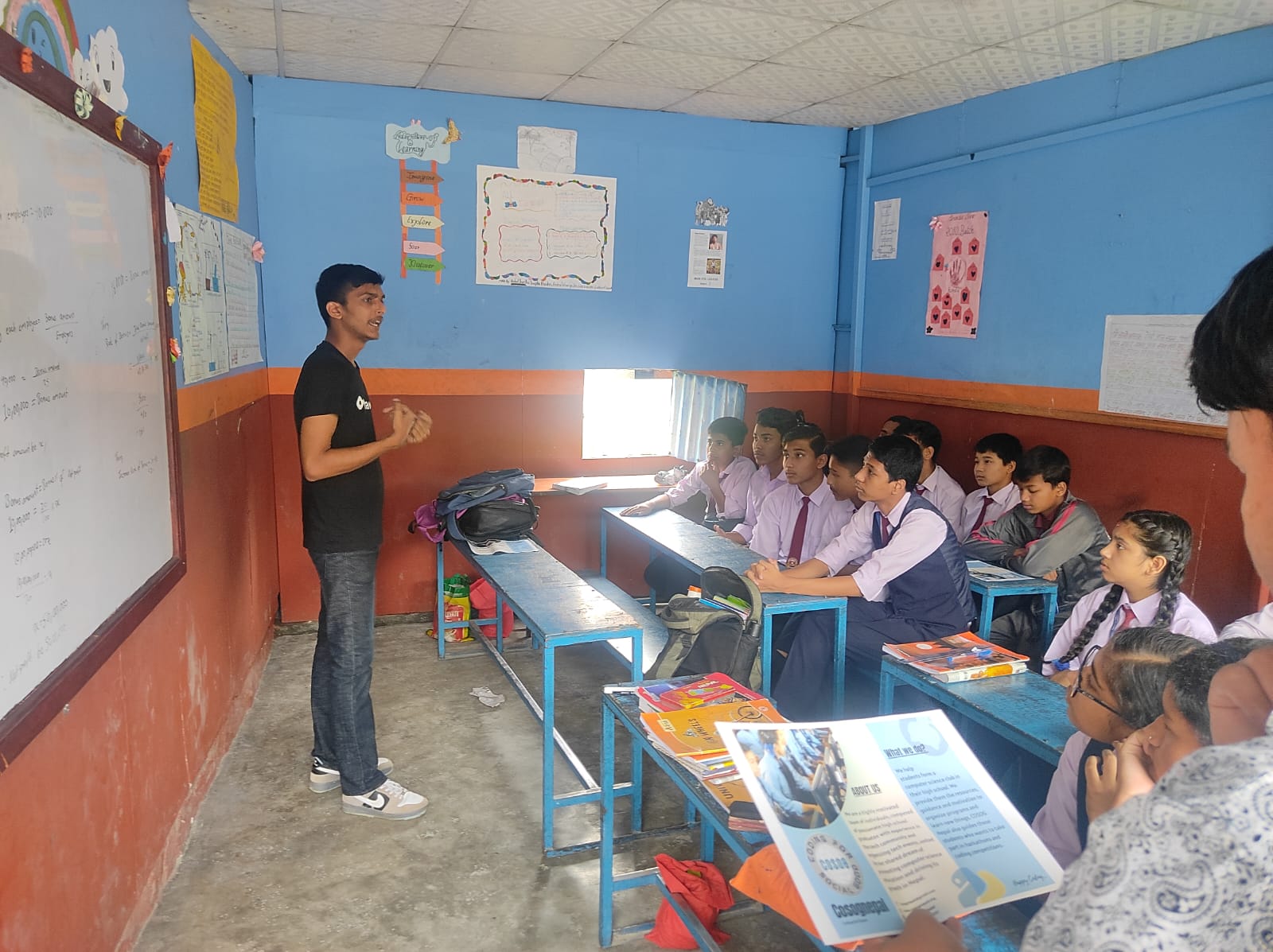 Digital Literacy Program at Everest School, Kathmandu Cosog Nepal